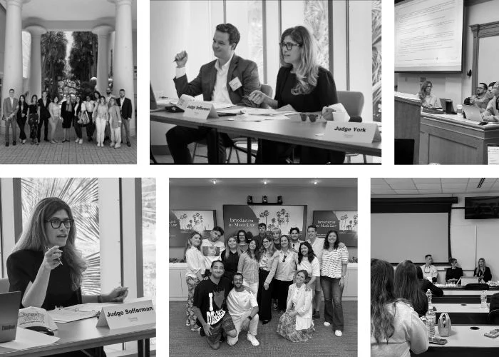 photo collage of education events
